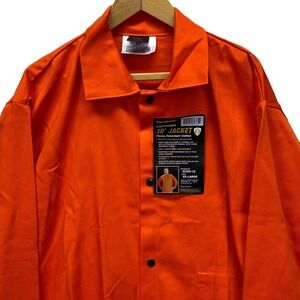Tillman 6230D Welding Jacket Mens 2XL Orange Flame Retardant Cotton FR7A New